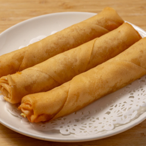 Shrimp Spring Rolls 金蒜鮮蝦春卷