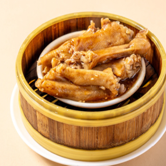 Steamed Goose Palm with Abalone Sauce 鮑汁扣鵝掌