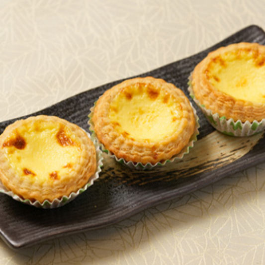 Puff Pastry Mik Egg Tarts 黑美人酥皮葡撻