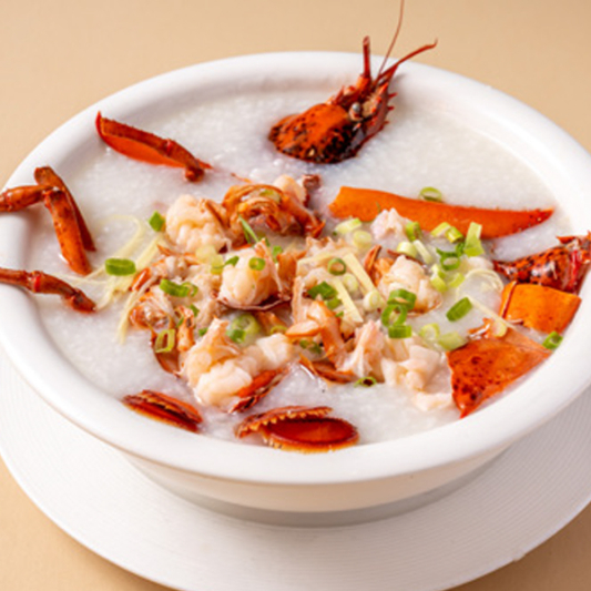 Lobster Congee 游水龍蝦粥