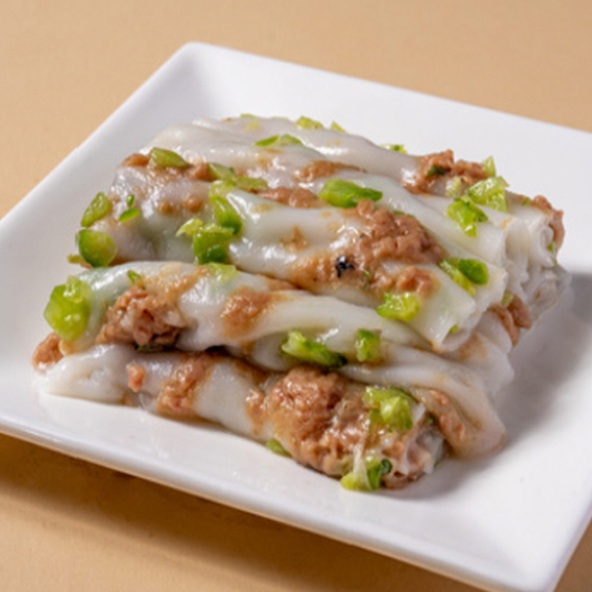 Beef Rice Noodle Rolls 街邊刮刮牛肉腸粉