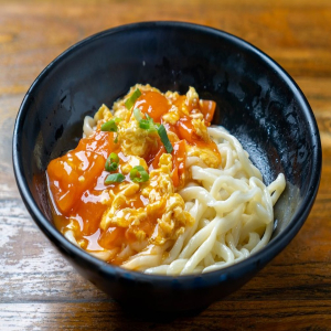 Tomato & Eggs Sauce Noodles 蕃茄蛋面