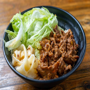 Garlic Sauce with Pork 蒜蘸面