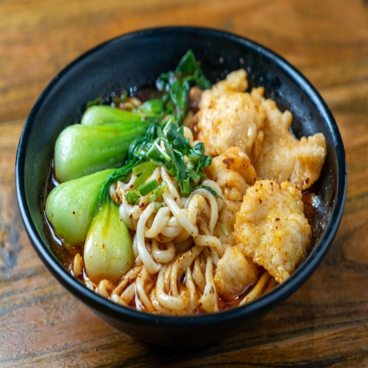 Hot Spicy Fish Noodle Soup 香辣鱼面