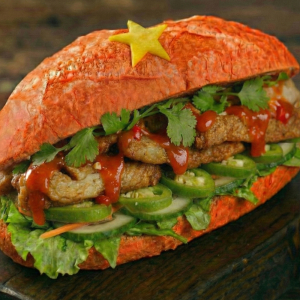 Fish Cake Banh Mi
