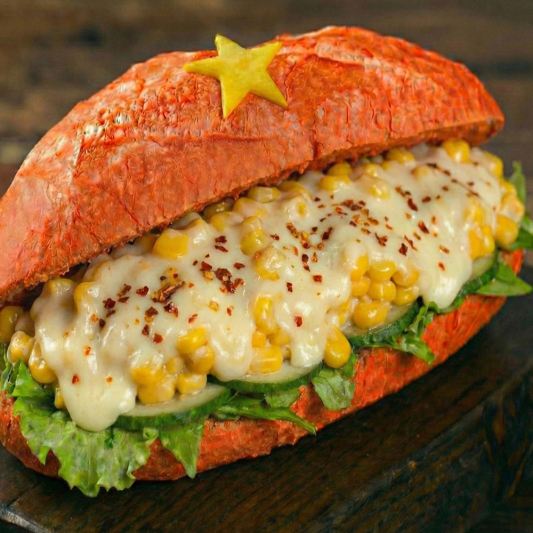 Corn Cheese Banh Mi