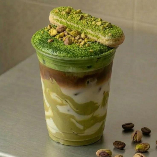 Pistachio Coffee Matcha