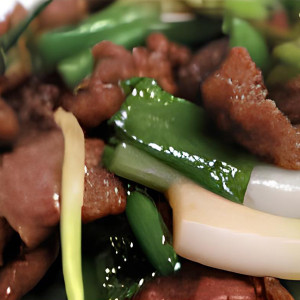 20. Mongolian Beef / 청파소고기
