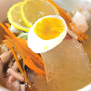 26. Cold Noodles with Peanut Butter / 중식냉면