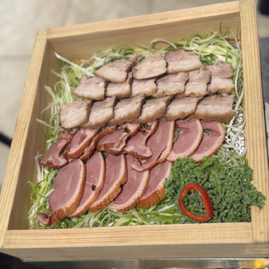 27. Baek Am Hinoki Steamed Smoked Duck & Pork Bossam