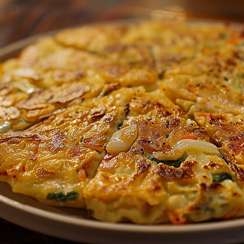 Seafood Pancake 해물파전