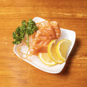 63. Salmon Sashimi (5 pcs)