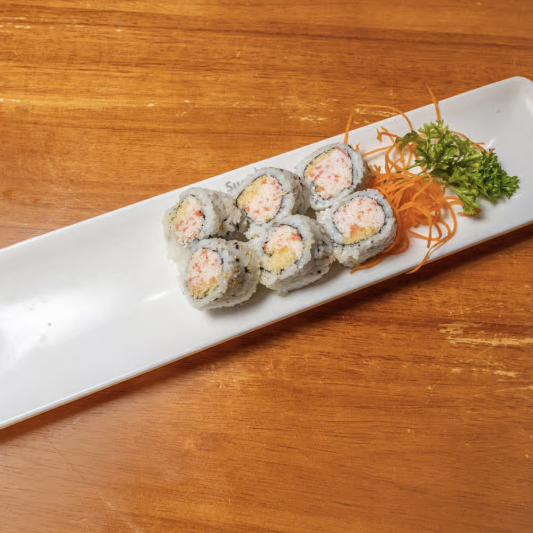 103. Spicy Crab Meat Roll (6 pcs)