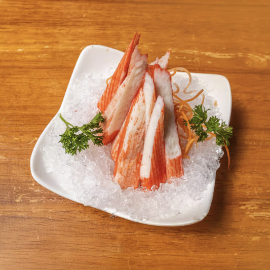 69. Cooked Crab Meat Sashimi (5 pcs)