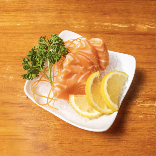 63. Salmon Sashimi (5 pcs)