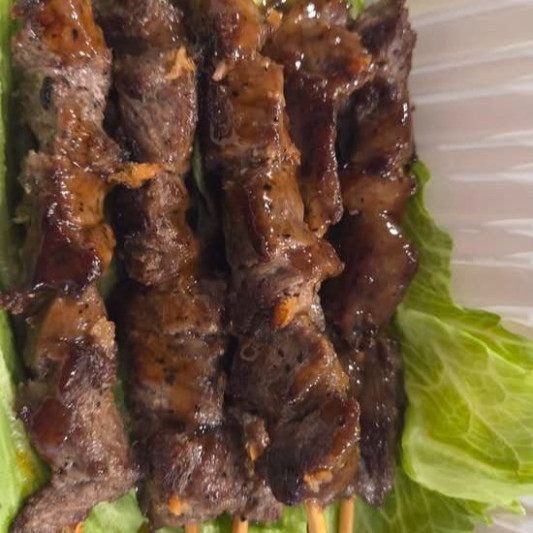 34. Beef Skewers (6 pcs)