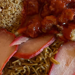 #9. Sweet & Sour Chicken Combo Plate