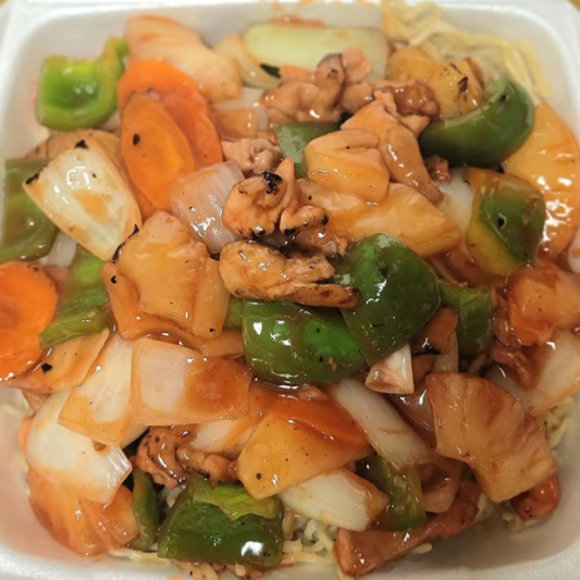 Pineapple Chicken Plate