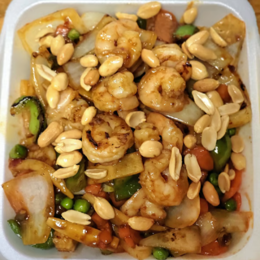 Kung Pao Shrimp Plate
