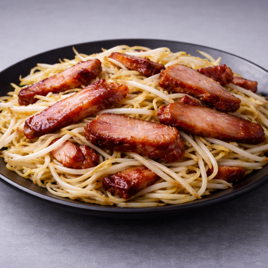 19. BBQ Pork Chop Suey