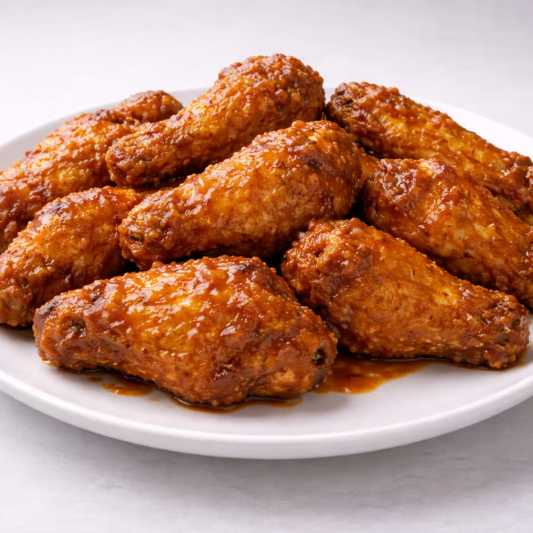 6. Honey Garlic Chicken Wings