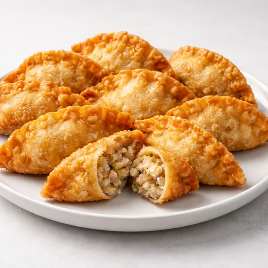 7. Deep-Fried Dumplings