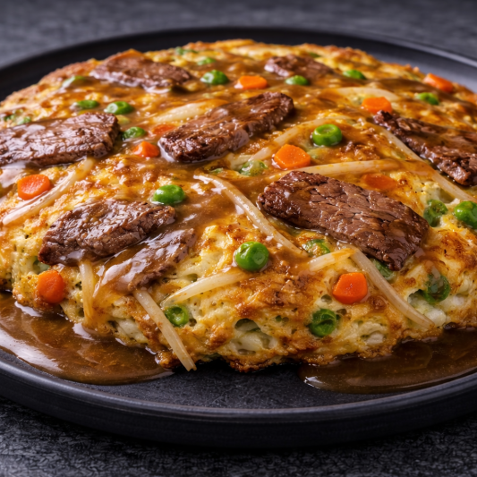 30. Beef Egg Foo Young