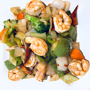 Kung Pao Shrimps