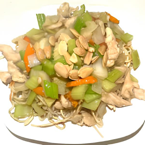 Almond Chicken Chow Mein