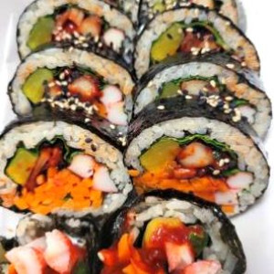Spicy Squid Kimbap