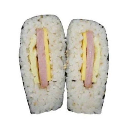 Spam Triangle Kimbap