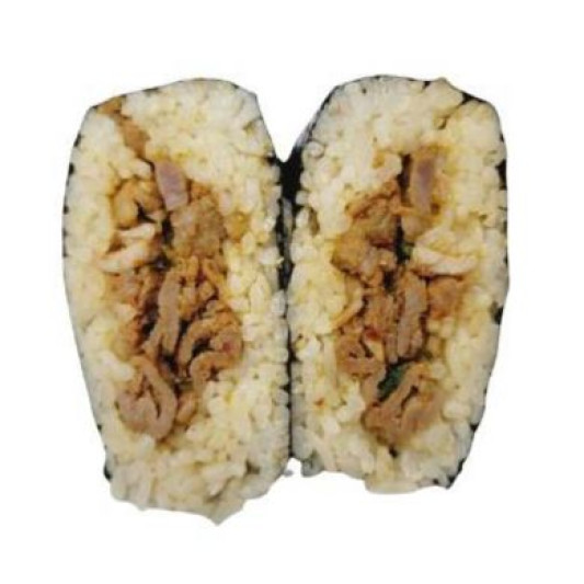 Spicy Pork Triangle Kimbap