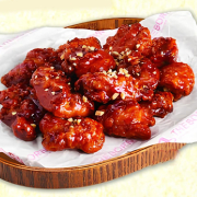 Sweet and Spicy Boneless Fried Chicken 닭강정