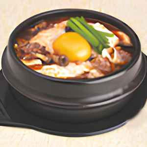 Beef Soft Tofu Jjigae (S) 차돌 순두부찌개 (1인분)