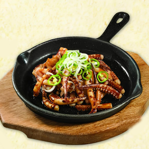 Grilled Soy and Butter Squid 버터 간장 오징어
