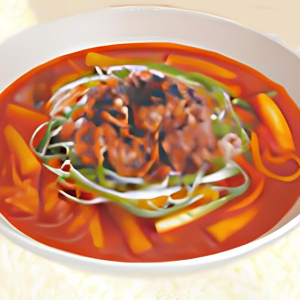 Tteokbokki 우삼겹 국물 떡볶이