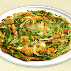 Seafood Chive Pancake 해물 부추전