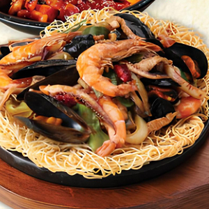 Stir-Fried Seafood 해물 볶음