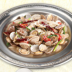 Garlic Butter Clams 바지락술찜