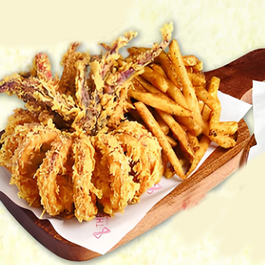 Fried Whole Squid 통오징어튀김