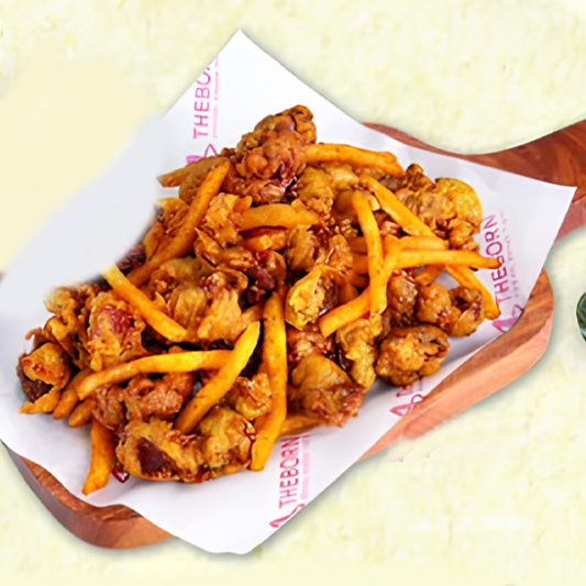 Fried Chicken Gizzards 카레 닭똥집 튀김