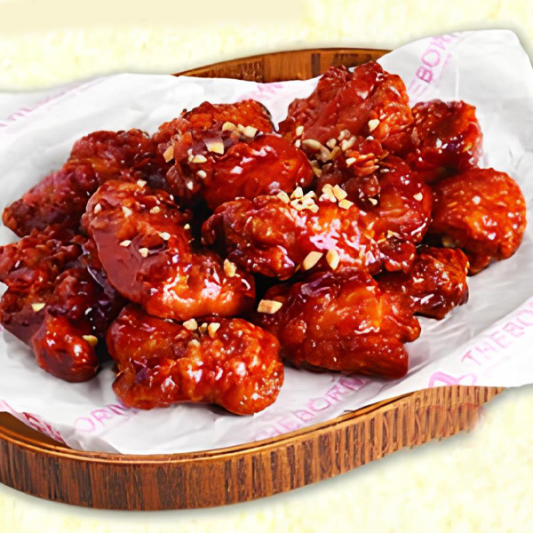 Sweet and Spicy Boneless Fried Chicken 닭강정