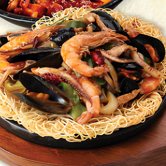 Stir-Fried Seafood 해물 볶음
