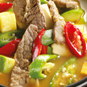 #21 Bean Paste Soup (된장찌개)