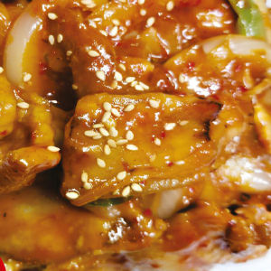 #10 Spicy Pork Bulgogi (돼지불고기)