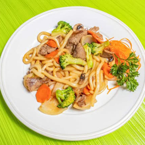 37. Beef Stir-Fried Udon