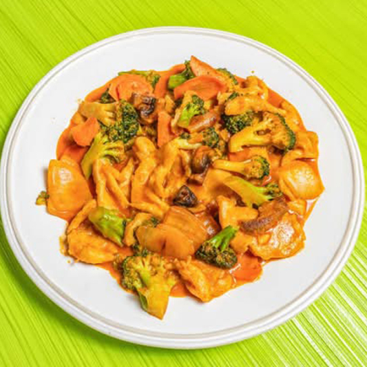 43. Chicken Red Curry