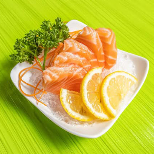 63. Salmon Sashimi (5 pcs)