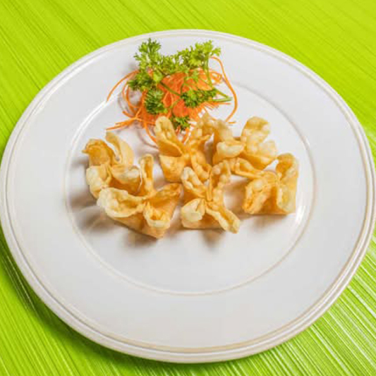 13. Deep-Fried Cheese Wontons (6 pcs)