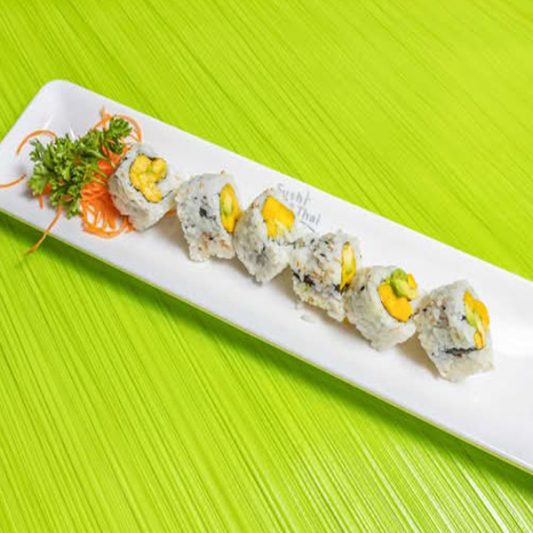 115. Mango Avocado Roll (6 pcs)
